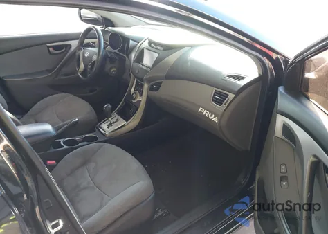 2011 Hyundai Elantra Gls from USA, damaged, VIN 5NPDH4AE4BH020334